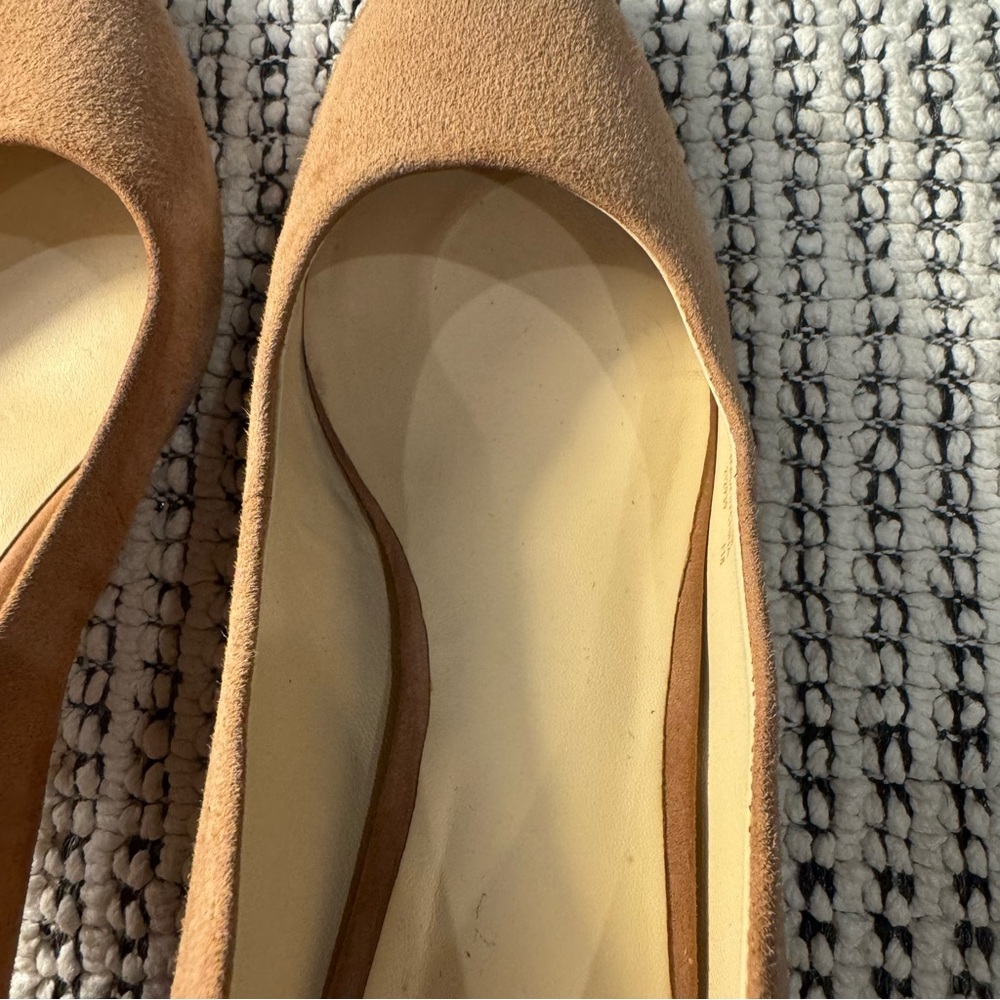Cole Haan Suede Flats in Light Tan/Blush - Picture 3 of 13